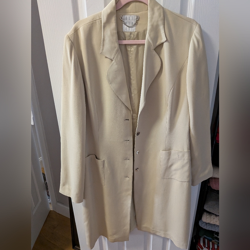 Vintage 100% Silk Jacket